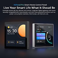 SONOFF smart panel ελέγχου NSPanel Pro, οθόνη αφής, Wi-Fi, Zigbee, μαύρο NSPANEL86PB