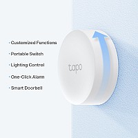 TP-LINK smart διακόπτης Tapo S200B, με μπαταρία, 868MHz, Ver 1.0 TAPO-S200B