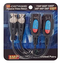 PULSAR παθητικό video balun P-TR1HD για κάμερες HD-CVI/TVI/AHD/CVBS P-TR1HD