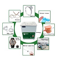 BEST Ultrasonic Cleaner BST-300, Stainless Steel, 50W BST-300