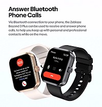 ZEBLAZE smartwatch Beyond 3 Plus, heart rate, 1.78 AMOLED, GPS, 3 ATM, μαύρο BEYOND3PLUS-BK