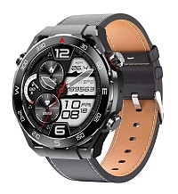 INTIME smartwatch 5 Ultimate 1.52 AMOLED, IP67, ηχείο & mic, μαύρο IT-065