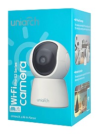 UNIARCH smart κάμερα UHO-S2E-M4, 4MP, WiFi, PTZ, SD UHO-S2E-M4