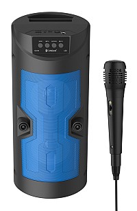 CELEBRAT φορητό ηχείο OS-09 με μικρόφωνο, 10W, 1200mAh, Bluetooth, μπλε OS-09-BL