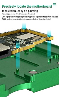 JLY βάση επισκευής motherboard BST-1023APLUS για iPhone, με BGA stencils BST-1023APLUS