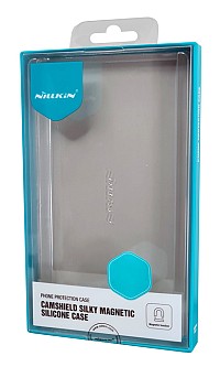 NILLKIN θήκη CamShield Silky Magnetic Silicone για iPhone 15, μαύρη 6902048269538