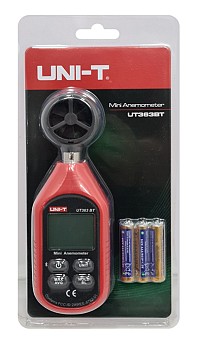 UNI-T ψηφιακό ανεμόμετρο UT363BT, 0-30m/s, Bluetooth UT363BT