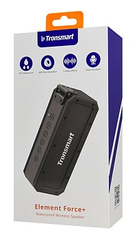 TRONSMART φορητό ηχείο Element Force+ 40W, Bluetooth/NFC, 6600mAh, μαύρο 322485