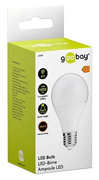 GOOBAY LED λάμπα bulb 65388, E27, 11W, 3000K, 1055lm 65388