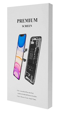 TW INCELL LCD ILCD-007 για iPhone 7, camera-sensor ring, earmesh, μαύρη ILCD-007