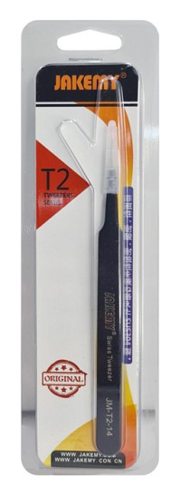 JAKEMY τσιμπίδα JM-T2-14, ανοξείδωτη, SUS304, 125mm, ίσια JM-T2-14