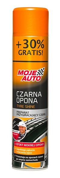 MOJE AUTO γυαλιστικό σπρέι ελαστικών 19-022, 520ml 19-022