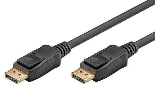 GOOBAY καλώδιο DisplayPort 61713, 4K/60Hz, 21.6 Gbps, 3m, μαύρο 61713