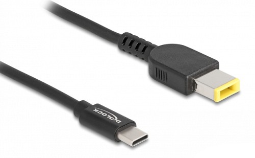 DELOCK καλώδιο τροφοδοσίας 87970, USB-C σε Lenovo 11x4.5mm, 1.5m, μαύρο 87970