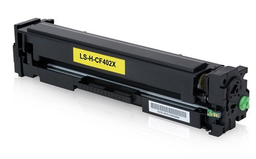 Συμβατό Toner για HP CF402X, 2.3K, κίτρινο TONP-CF402X