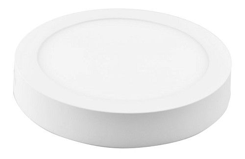 POWERTECH LED panel PAN-0002, 18W, Φ 22.5cm, 4000K, 1820lm, λευκό PAN-0002