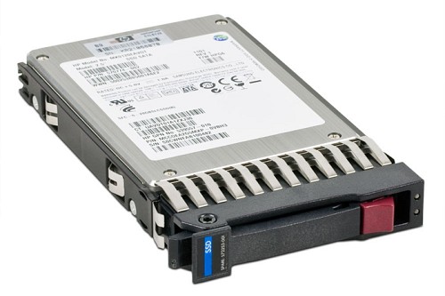 HP used SATA SSD 691864-B21, 200GΒ, 6Gb/s, 2.5", με Tray 691864-B21