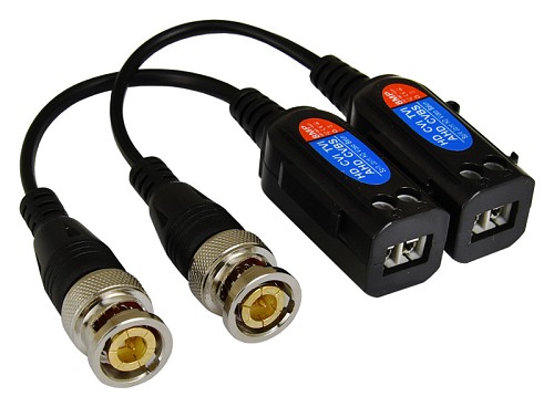 PULSAR παθητικό video balun P-TR1HD για κάμερες HD-CVI/TVI/AHD/CVBS P-TR1HD