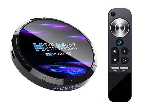 H96 TV Box Μ6, 8K, H618, 4/32GB, WiFi 6, Android 12 H96MAX-M6