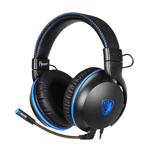 SADES Gaming Headset Fpower SA-717-BL, multiplatform, 3.5mm SA-717-BL