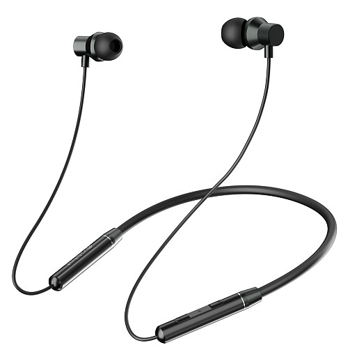 CELEBRAT earphones A29 με μαγνήτη, Bluetooth, 10mm, 80mAh, μαύρα A29-BK