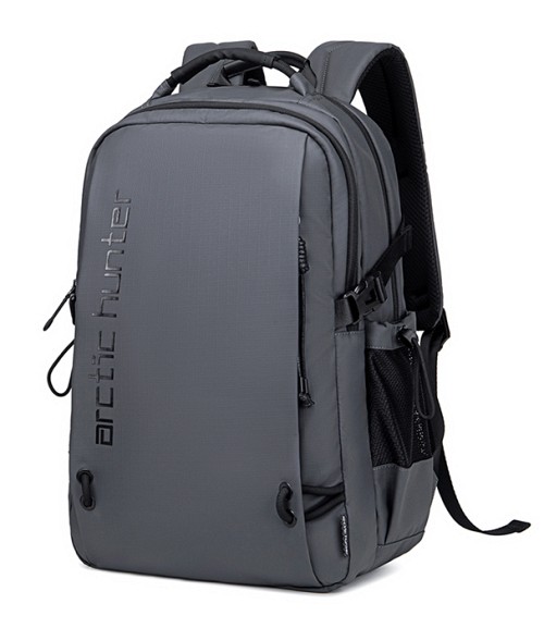 ARCTIC HUNTER τσάντα πλάτης B00530 με θήκη laptop 15.6", 24L, γκρι B00530-GY