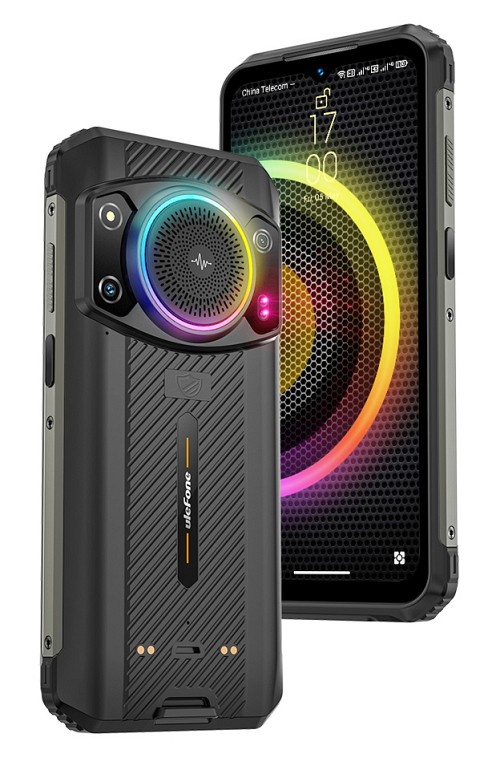 ULEFONE smartphone Armor 21, 6.58", ηχείο 3.5W, 8/256GB, 9600mAh, μαύρο ARMOR-21-BK