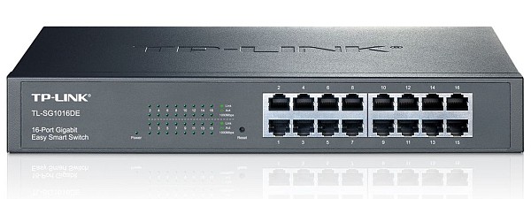 TP-LINK Easy Smart Switch TL-SG1016DE, 16-Port Gbit, Ver. 4.2 TL-SG1016DE