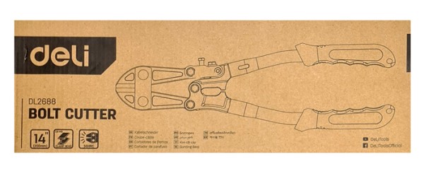 DELI κόφτης σύρματος DL2688, 350mm, 56HRC DL2688