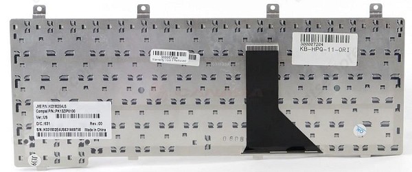 Πληκτρολόγιο για HP Compaq NX9100, US, μαύρο KEY-067