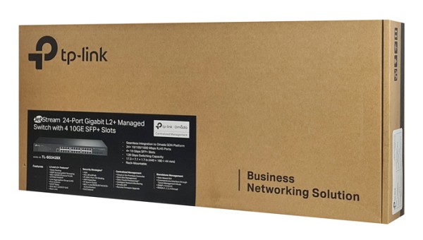 TP-LINK L2+ Managed Switch TL-SG3428X, 24-Port Gigabit, 4x SFP+, Ver.1.0 TL-SG3428X