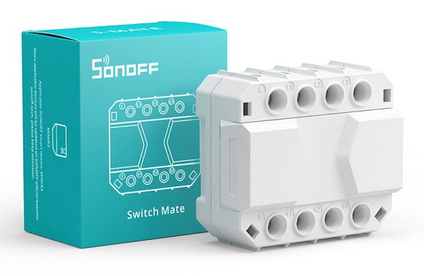 SONOFF smart διακόπτης S-MATE, 3 κανάλια, 16A, λευκός S-MATE