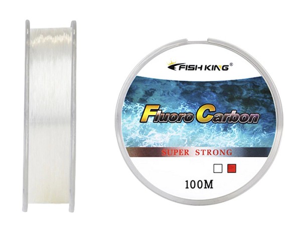 FISH KING πετονιά ψαρέματος FISH-0034, 13.8kg, 0.40mm, 100m, διάφανη FISH-0034