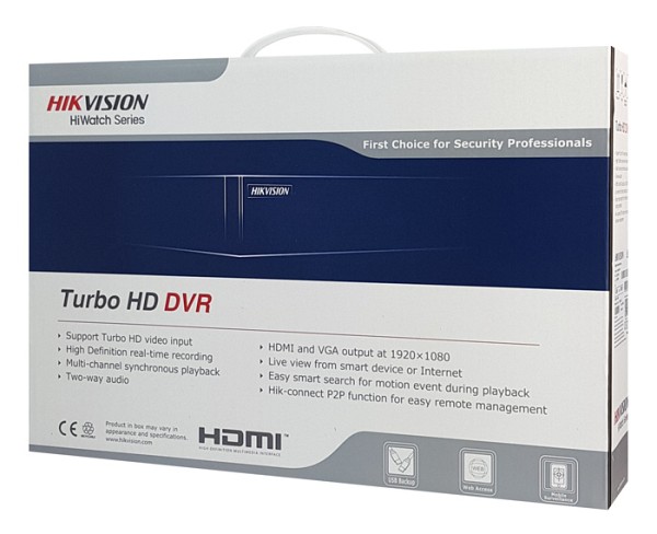 HIKVISION HIWATCH DVR καταγραφικό HWD-6108MH-G3, H.265+, 8 κανάλια HWD-6108MH-G3