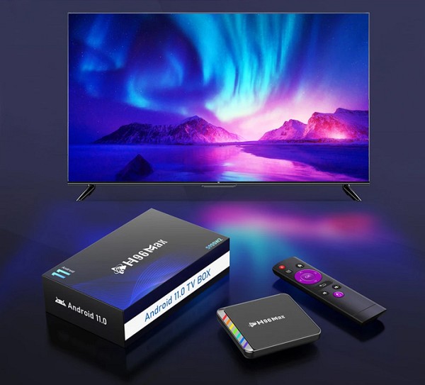 H96 TV Box Μax W2, 4K, S905W2, 4/32GB, WiFi 6, Bluetooth, Android 11 H96MAX-W2