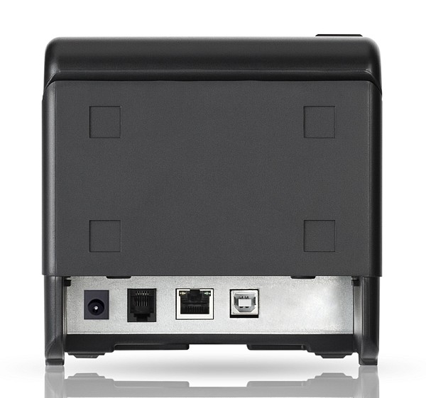 POWERTECH θερμικός εκτυπωτής αποδείξεων PT-1304, USB/LAN, μαύρος PT-1304