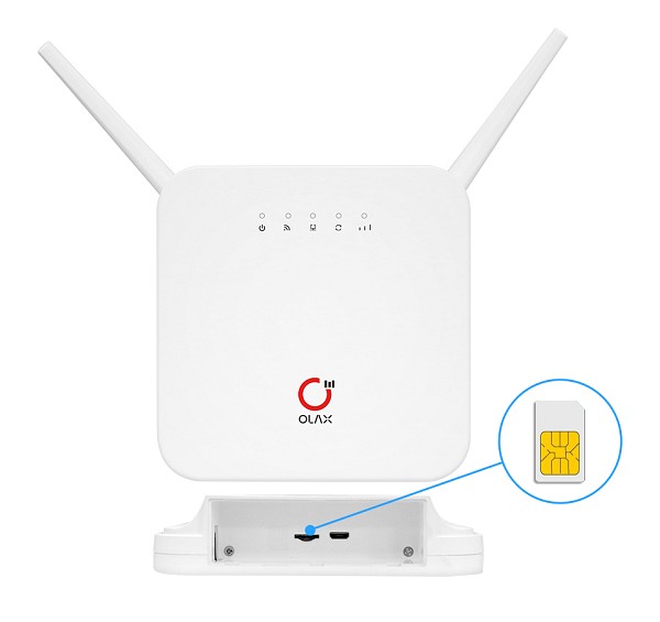 OLAX router AX6 Pro, 4G LTE, WiFi 300Mbps, 4000mAh AX6-PRO