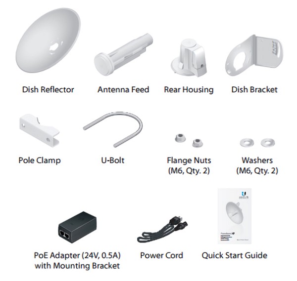 UBIQUITI Access point PBE-M5-300, outdoor, 5GHz, 2x22dBi, AirMAX PBE-M5-300