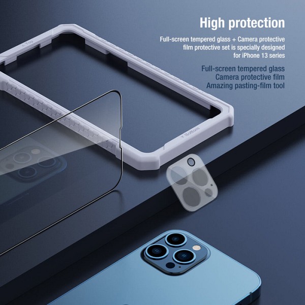 NILLKIN tempered glass & camera protective film για iPhone 13 Pro 6902048222700