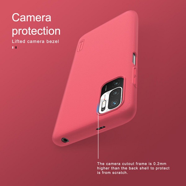 NILLKIN θήκη Super Frosted Shield για Xiaomi Note 11 5G/M4 Pro 5G, μπλε 6902048234765