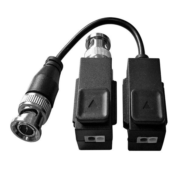 HIKVISION παθητικό video balun DS-1H18S-EC για έως 8MP κάμερες DS-1H18S-EC