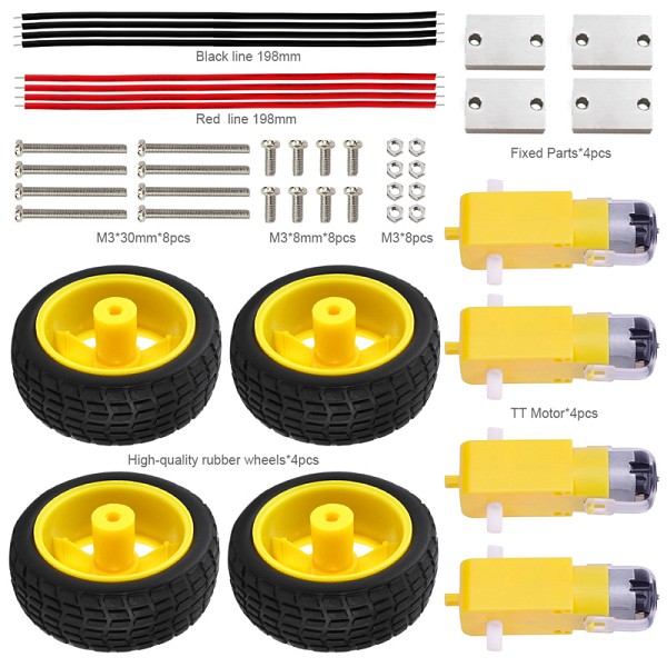 KEYESTUDIO motor wheel kit για smart car KS0324 KS0324