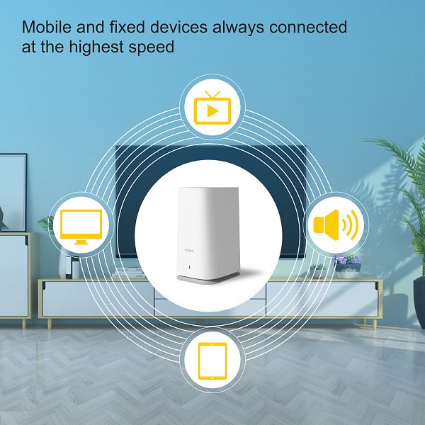 STRONG WiFi Mesh Home Kit ATRIA 2100, 2100Mbps Dual Band, 2τμχ MESHKIT2100