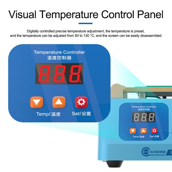 SUNSHINE διαχωριστής LCD οθόνης S-918L για επισκευές κινητών, 400W S-918L