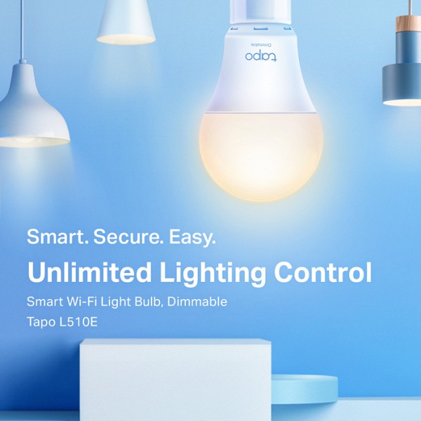 TP-LINK Smart λάμπα LED TAPO-L510E, WiFi, 8.7W, 806lm, E27, Ver. 1.0 TAPO-L510E