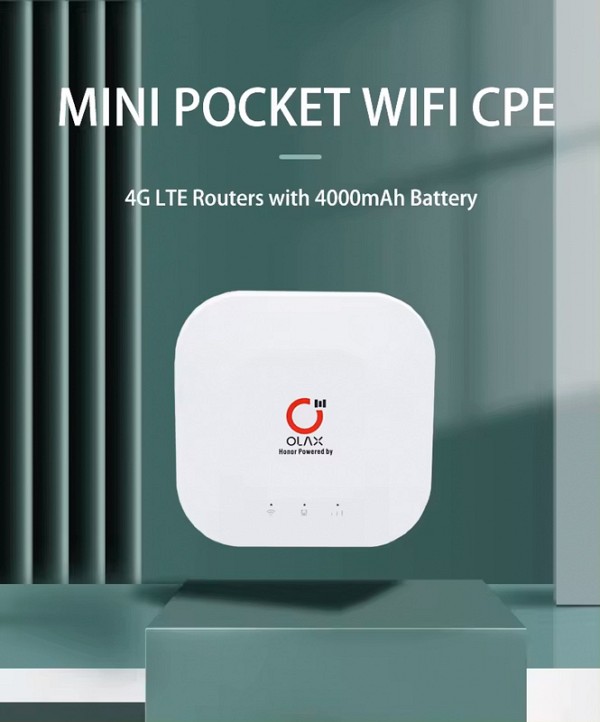 OLAX router MT30, 4G LTE, WiFi 150 Mbps, 4000mAh MT30