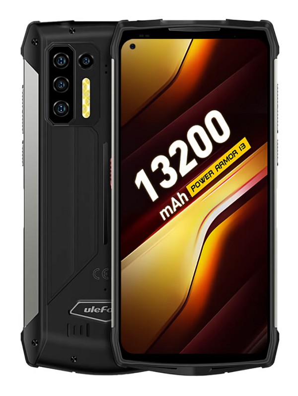 ULEFONE Smartphone Power Armor 13, IP68/IP69K, 6.81, 8/256GB, 13200mAh ARMOR13-BK