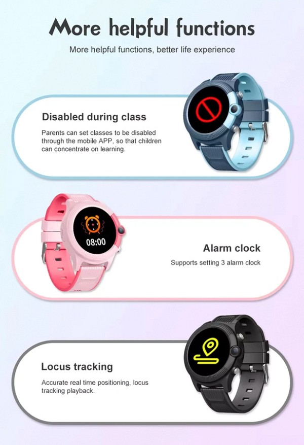 INTIME GPS smartwatch για παιδιά IT-052, 1.28, camera, 4G, IPX7, μπλε IT-052