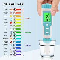 NOYAFA tester ποιότητας νερού C-600, TDS/EC/PH/SALT/S.G/ORP/0-60 °C C-600