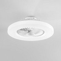 POWERTECH smart ανεμιστήρας οροφής HLL-0172 με LED φως, 36W, Φ55x20cm, λευκός HLL-0172